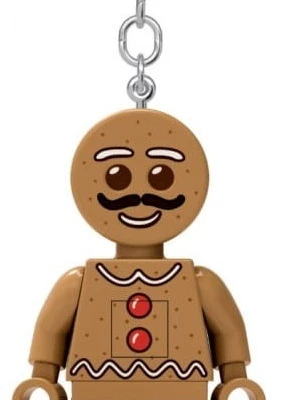 LEGO LGL-KE182 Piernikowy ludek brelok do kluczy z latarką