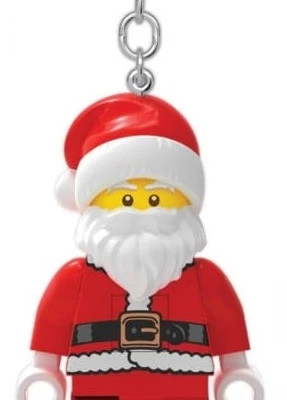 LEGO LGL-KE189 Św. Mikołaj brelok do kluczy z latarką