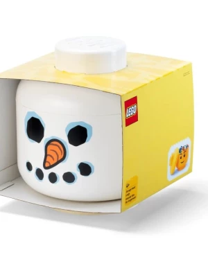 LEGO 40310815 Pudełko Pojemnik głowa mała Bałwan Lego
