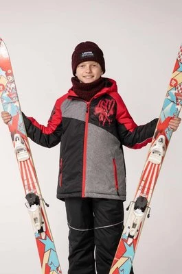 Lemon Explore kurtka narciarska dziecięca kolor czerwony