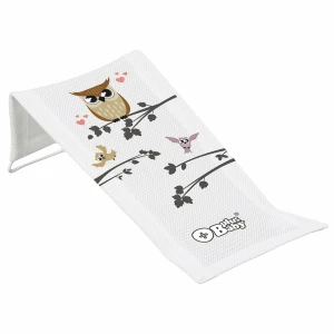 Leżak kąpielowy Tega Fabric Wise Owl, biały 4-Home