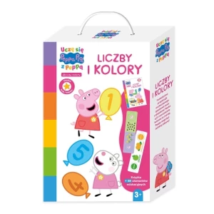 Liczby i kolory. Świnka Peppa. Uczę się z Peppą Media service zawada