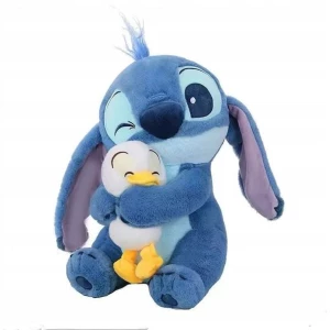 ﻿LILO I STITCH DUŻA Maskotka Duża Pluszak STICZ 55cm + BRELOK 3D