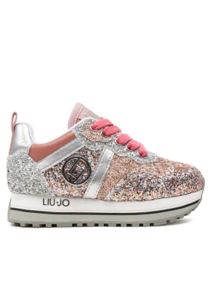 Liu Jo Sneakersy Maxi Wonder 709 4A4305 TX007 Srebrny