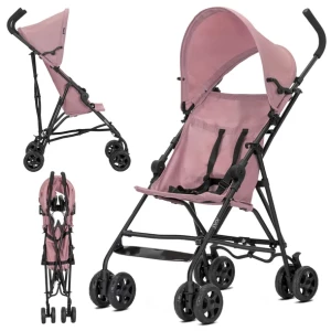 Lorelli Wózek spacerowy 22kg parasolka lekka z daszkiem 4kg VAYA Pink Lorelli Wózek spacerowy 22kg parasolka lekka z daszkiem 4kg VAYA Pink