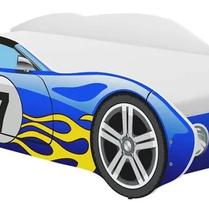 Łóżko Auto CORVETTA 140x70 + materac - SAMOCHÓD !