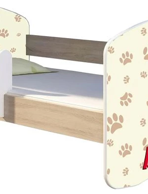 Łóżko dziecięce 140X70 + materac SONOMA ACMA