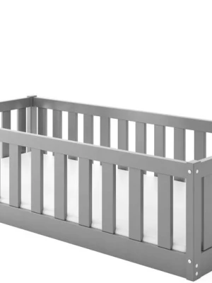 Łóżko dziecięce 160x80 drewniane z materacem Bella Sima montessori