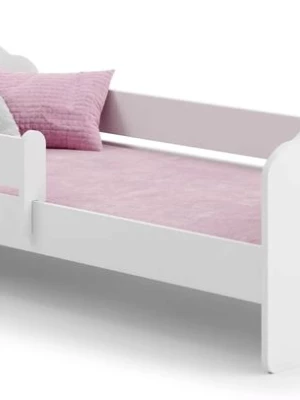 Łóżko dziecięce 160x80 jednoosobowe pojedyncze z barierką z materacem FALA