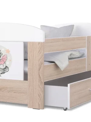 Łóżko dziecięce 160x80 szuflada + materac FILIP