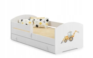 ﻿Łóżko dziecięce 160x80 szuflada + materac LUK