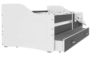 ﻿Łóżko dziecięce 180x80 szuflada + materac SWEETY