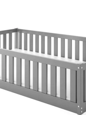 Łóżko dziecięce 200x120 drewniane z materacem Bella Sima montessori