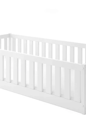 Łóżko dziecięce 200x120 drewniane z materacem Bella Sima montessori