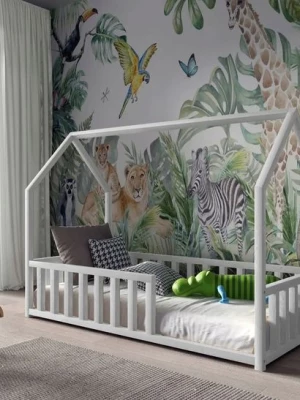 Łóżko dziecięce DOMEK ANTOŚ 160x80 materac