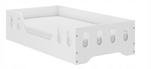 ﻿Łóżko dziecięce Montessori LAKI160x80 Sonoma lub Białe