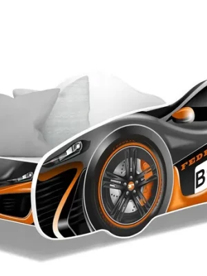 Łóżko samochód 140x70 auto + materac SPEED CARS