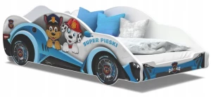 ﻿Łóżko samochód 180x90 auto + materac CARS