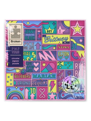 Luckies Original Puzzle "Broken Records - Pop Divas" - 18+ rozmiar: onesize