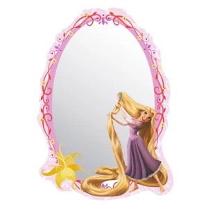 Lustro samoprzylepne dla dzieci Rapunzel Księżniczka Roszpunka, 15 x 21,5 cm 4-Home
