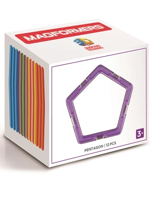 MAGFORMERS 12-częściowy zestaw magnetyczny "Pentagon" - 3+ rozmiar: onesize