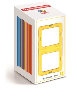 MAGFORMERS 12-częściowy zestaw magnetyczny "Rectangle" - 3+ rozmiar: onesize