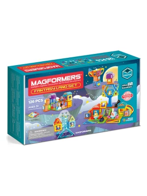 MAGFORMERS 126-częściowy zestaw magnetyczny "Fantasy Land" - 3+ rozmiar: onesize