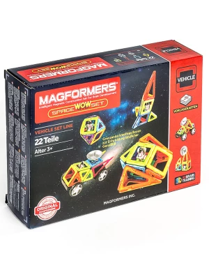 MAGFORMERS 22-częściowy zestaw magnetyczny "Space Wow" - 3+ rozmiar: onesize
