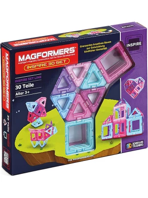 MAGFORMERS 30-częściowy zestaw magnetyczny "Inspire" - 3+ rozmiar: onesize