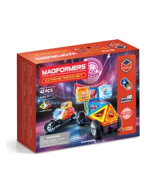 MAGFORMERS 42-częściowy zestaw magnetyczny "Extreme Racer" - 3+ rozmiar: onesize