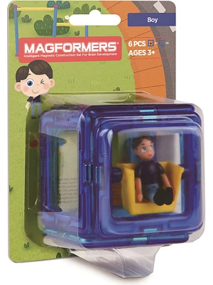 MAGFORMERS 6-częściowy zestaw akcesoriów "Boy" - 3+ rozmiar: onesize