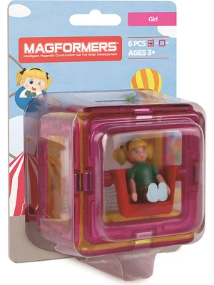 MAGFORMERS 6-częściowy zestaw akcesoriów "Girl" - 3+ rozmiar: onesize