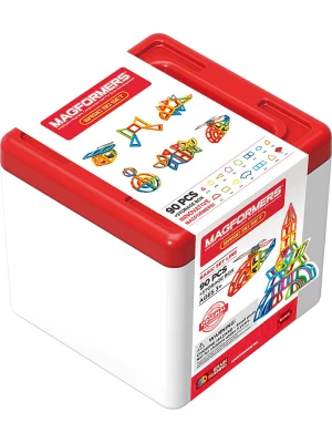 MAGFORMERS 90-częściowy zestaw magnetyczny "Basic" - 3+ rozmiar: onesize