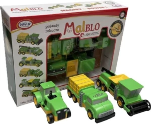 Magnetyczne MalBlo Magnetic Pojazdy rolnicze 321