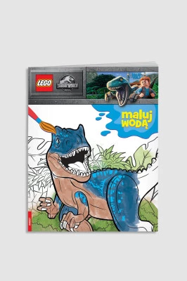 "Maluj wodą. LEGO: Jurassic World" książka z zadaniami AMEET