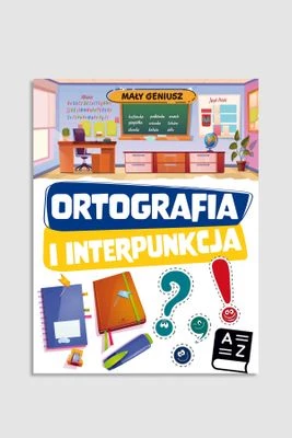 "Mały geniusz. Ortografia i interpunkcja" książka z zadaniami IBIS