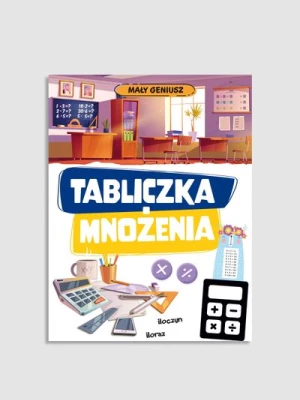 "Mały geniusz. Tabliczka mnożenia" książka z zadaniami IBIS