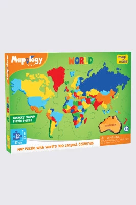 Mapology układanka – mapa świata IMAGIMAKE