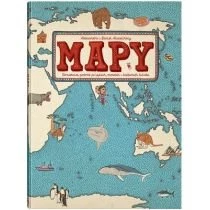 Mapy. Obrazkowa podróż po lądach, morzach i kulturach świata. Edycja niebieska Dwie Siostry