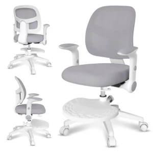 Mark Adler Fotel Obrotowy z podnóżkiem DLA DZIECI MŁODZIEŻY Junior 5.0 Grey