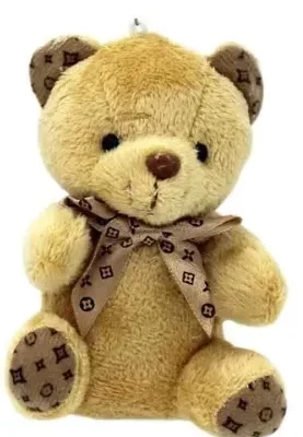 MASKOTKA PRZYWIESZKA MIŚ Z KOKARDKĄ BRELOCZEK 10cm