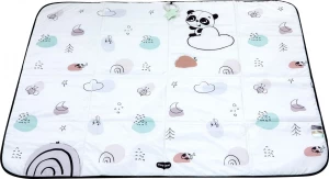 Mata Tiny Love Decor XL 140 x 113 cm czarno-biały