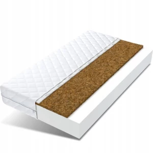 ﻿Materac 120x60 do łóżeczka pianka kokos COCO