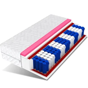 Materac 160x80 visco memory pocket 7 stref SOLARIS Materac 160x80 visco memory pocket 7 stref SOLARIS