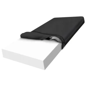 Materac 60x180 piankowy wygodny wentylujący czarny pokrowiec H1 11 cm Materac 60x180 piankowy wygodny wentylujący czarny pokrowiec H1 11 cm