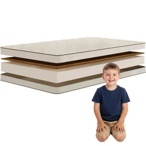 MATERAC 75x180 DZIECIĘCY PIANKOWY KOKOS VISCO H3 H4 ANTYALERGICZNY CATNIP