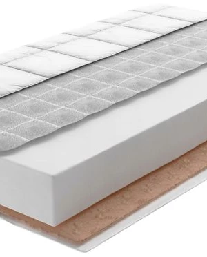 Materac do łóżka 180x80 Gryka Pianka Kokos 10cm Zdejmowany Pokrowiec