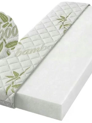 Materac Piankowy 160x80 bambusowy 3D Średnio-twardy H3 dla Dzieci OEKO-Tex