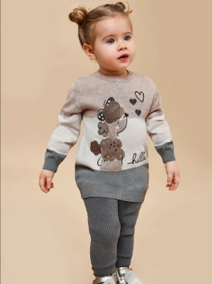 Mayoral Legginsy 10.530 Szary Regular Fit