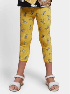 Mayoral Legginsy 3702 Żółty Slim Fit